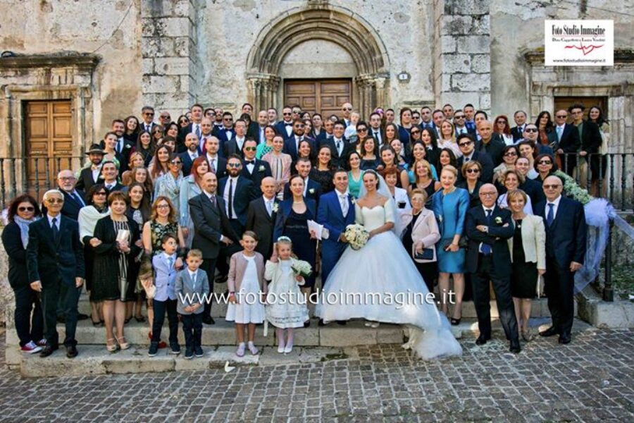 Fantastica festa a Scanno per il matrimonio di Dario e Valentina, tantissimi auguri.