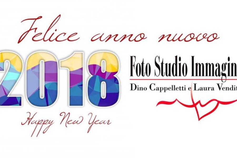 Tanti auguri per un fantastico 2018 a voi tutti