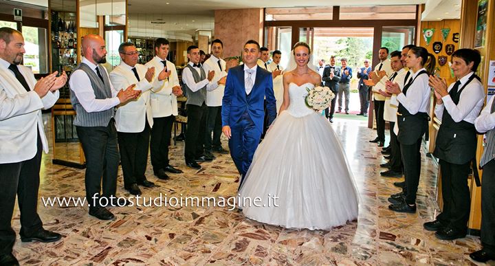 Grande accoglienza al Park Hotel di Scanno per le nozze di Dario&Valentina.