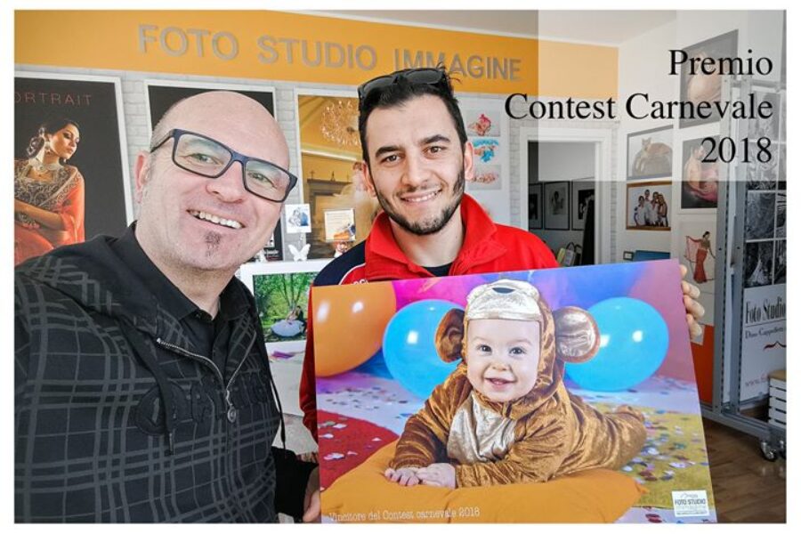 Consegnato il Primo Premio al vincitore del CONTEST CARNEVALE 2018 ad Alessandro Pomili