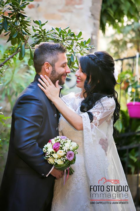 Tanti auguri a Cristian e Angela in occasione del loro primo anniversario di nozze ❤️❤️